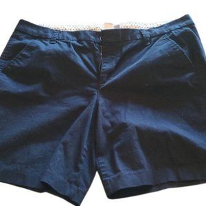 Navy blue walking shorts